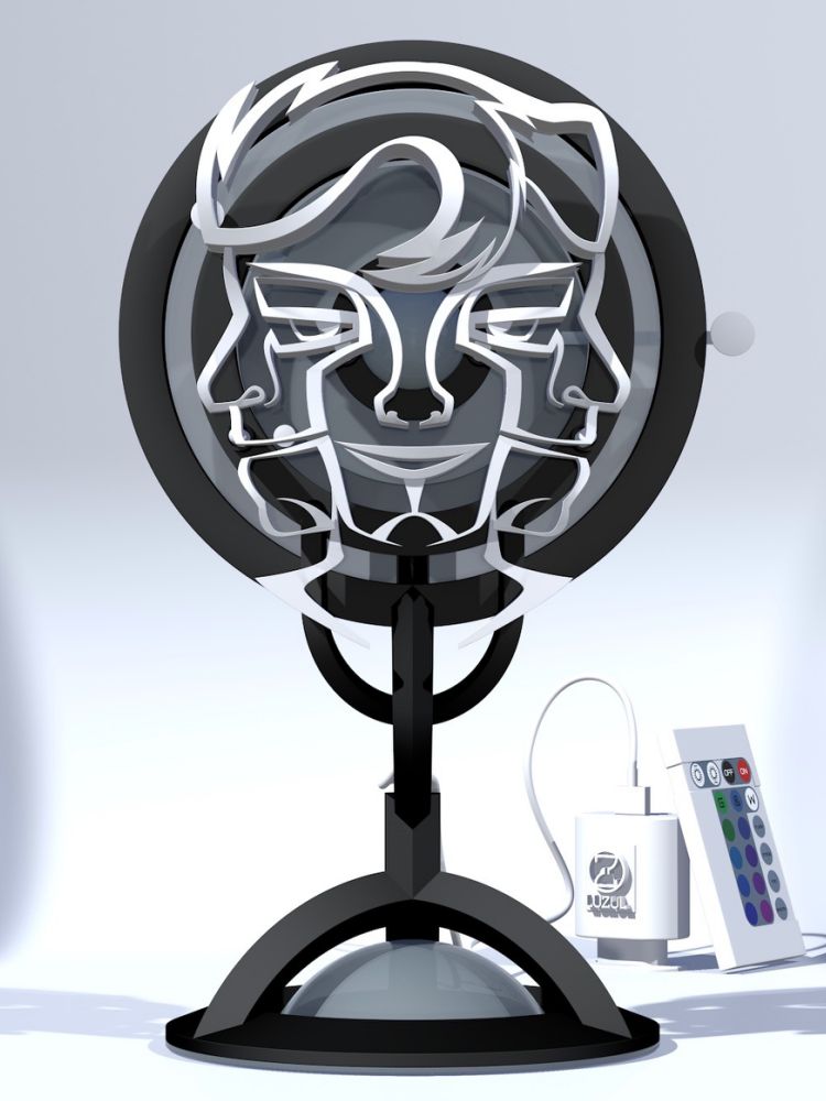 OZ.ASTRES 'GEMEAUX' HORLOGE