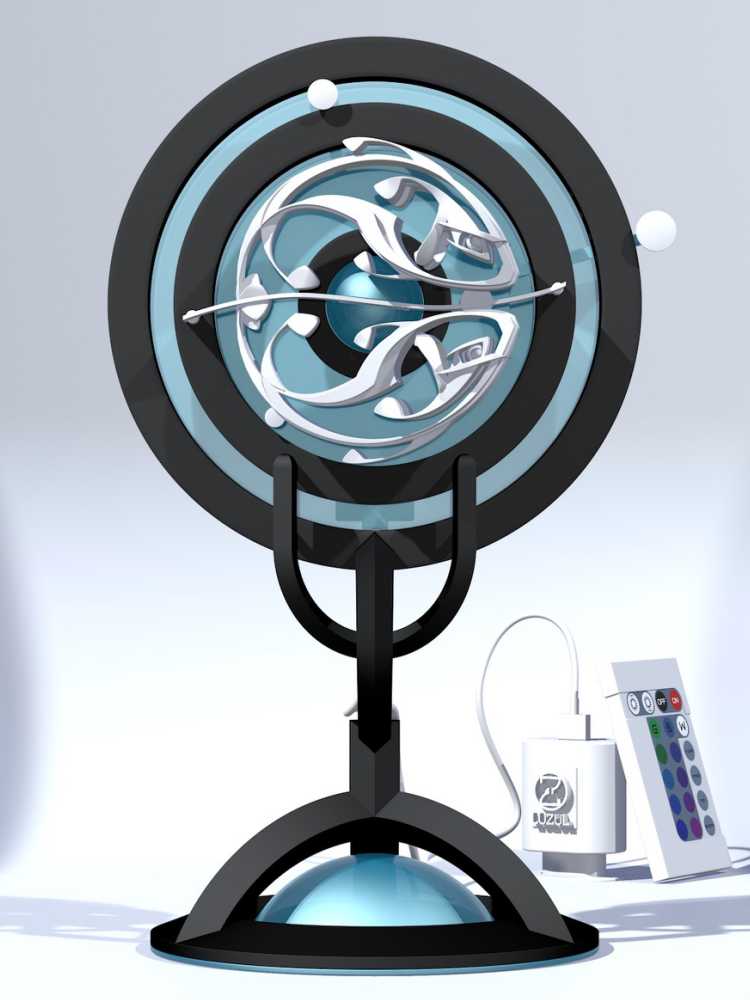 OZ.ASTRES 'POISSON' HORLOGE