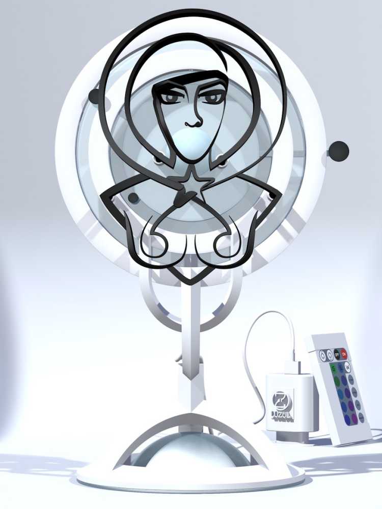OZ.ASTRES 'VIERGE' HORLOGE