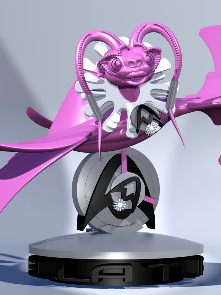 OZ.ANIMAUX STELLA TURTUR HORLOGE