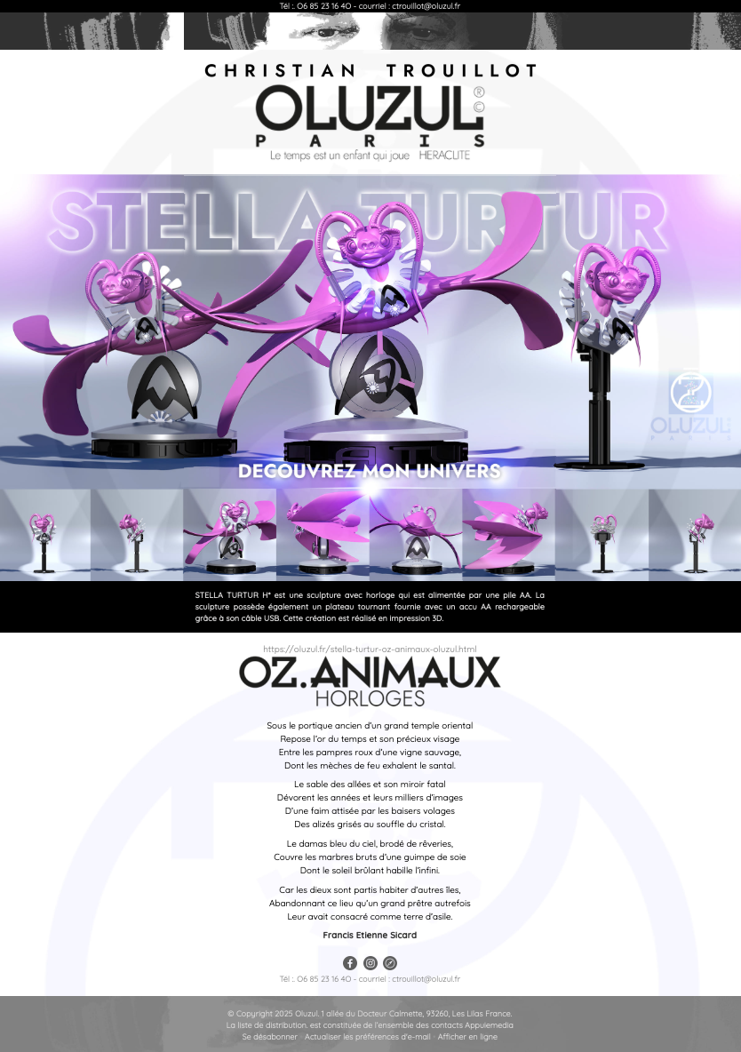 Annonce STELLA TURTUR